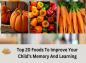 رژیم غذایی برای تقویت حافظه کودک/ بادام و زردچوبه
